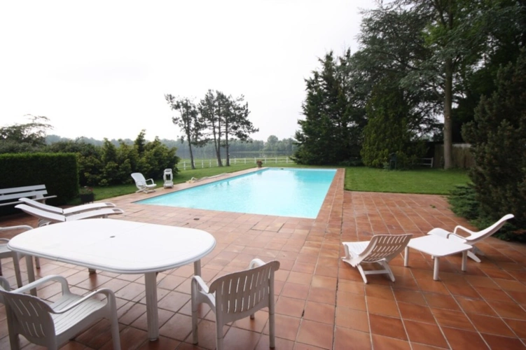 Photos 5 - Prestige - Propriete à vendre sur 35 hectares, 14 pièces piscine, tennis, chasse, pêche, équitation, LE PLANTAY (01)