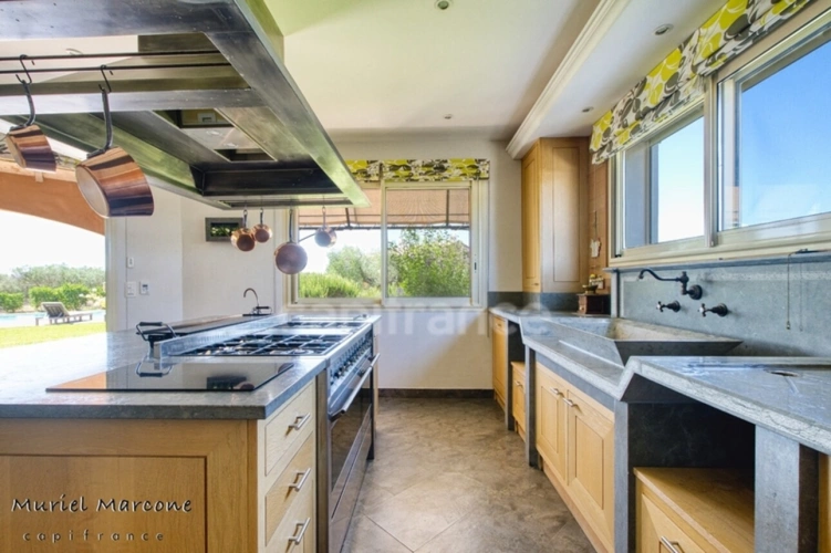 Photos 7 - Prestige - Propriété d’exception de 290 m2 au cœur de la Vallée des Baux-de-Provence sur 25 hectares 7 pièces MOULES (13)