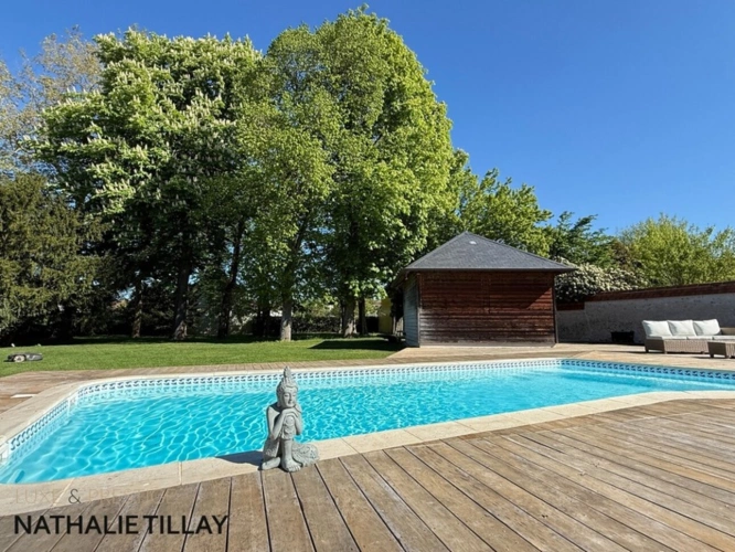 Photos 2 - Prestige - ORLEANS St jean de Braye, propriete  de charme avec piscine, 427 m²  habitables- Terrain de 2634 m² , St Jean de Braye