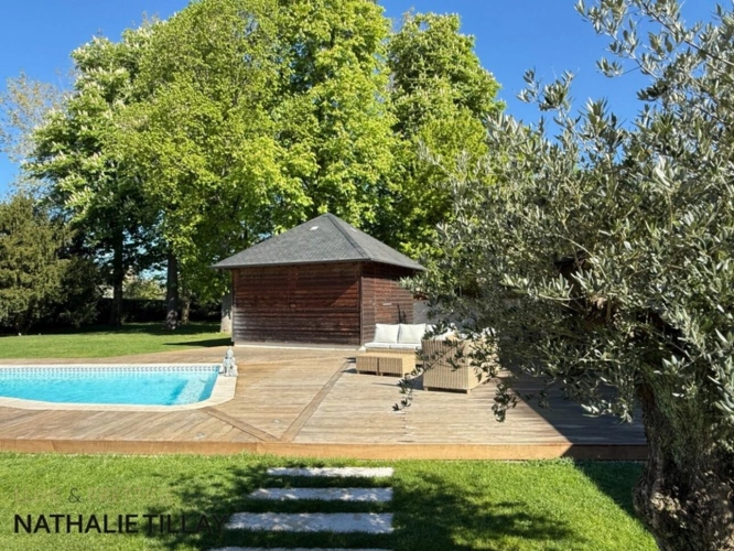 Photos 8 - Prestige - ORLEANS St jean de Braye, propriete  de charme avec piscine, 427 m²  habitables- Terrain de 2634 m² , St Jean de Braye