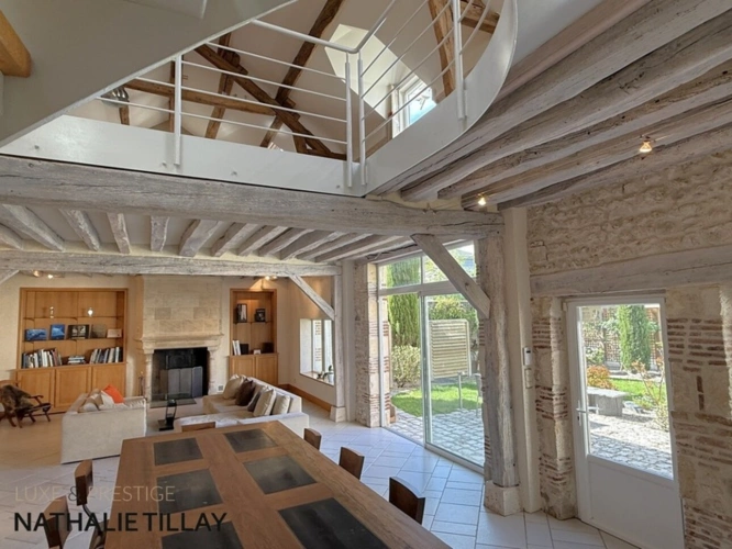 Photos 12 - Prestige - ORLEANS St jean de Braye, propriete  de charme avec piscine, 427 m²  habitables- Terrain de 2634 m² , St Jean de Braye