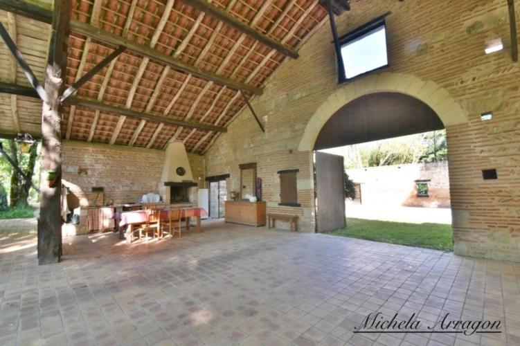 Photos 4 - Prestige - Dpt Lot et Garonne (47), à vendre PINEL HAUTERIVE propriete P6 de 240 m² - Terrain de 21 912,00 m²