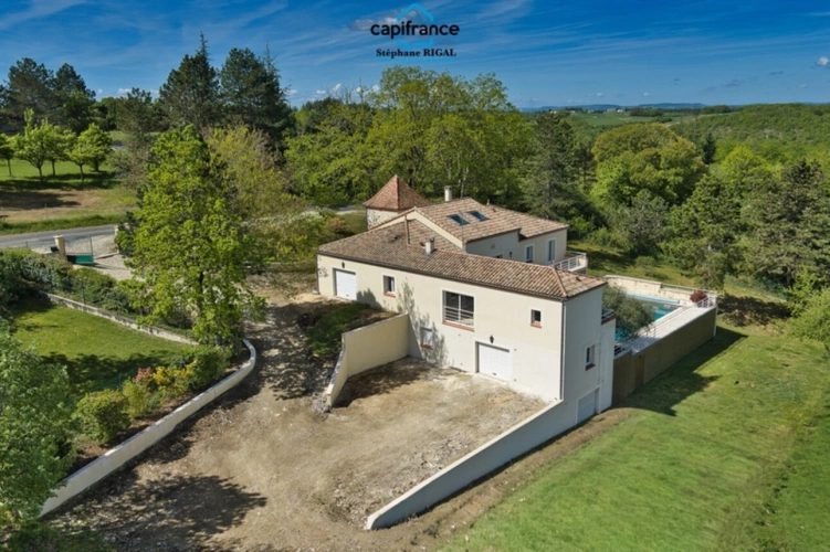 Photos 31 - Rurale - Propriete à vendre 5 pièces MAUROUX (46) maison de 155m2 habitables avec piscine sur terrain de 5499m2