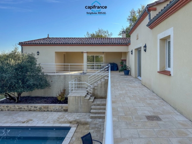 Photos 20 - Rurale - Propriete à vendre 5 pièces MAUROUX (46) maison de 155m2 habitables avec piscine sur terrain de 5499m2