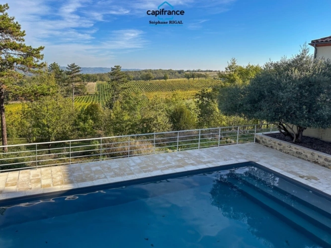 Photos 30 - Rurale - Propriete à vendre 5 pièces MAUROUX (46) maison de 155m2 habitables avec piscine sur terrain de 5499m2