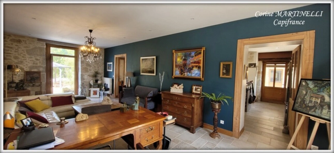 Photos 10 - Prestige - Propriete à vendre 22 pièces proche de AGEN (47) 4 habitations 885 m² + dépendances, 27 ha