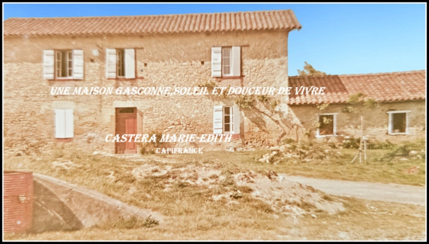 Photos 2 - Rurale - Propriete à BARRAN (GERS) AVEC MAISON GASCONNE EN PIERRES- 160 m² hab- sur 2,6 hectares + dépendances +PUITS