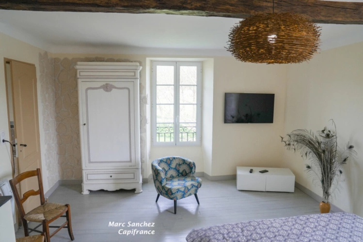 Photos 11 - Touristique - Dpt Gers  (32) Marciac sud à vendre GITES de 300 m2 sur 2775 m2 de terrain avec piscine