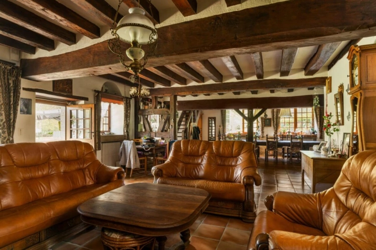 Photos 7 - Prestige - Ancien moulin restauré   280 m2   4 chambres   parc avec riv