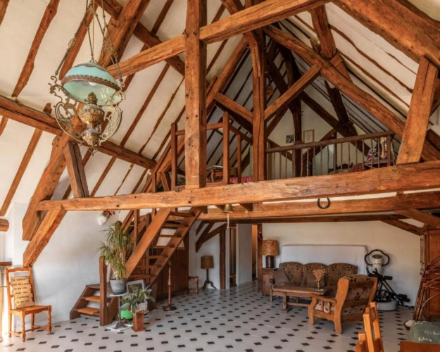 Photos 10 - Prestige - Ancien moulin restauré   280 m2   4 chambres   parc avec riv