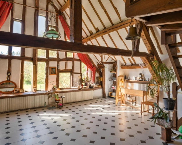 Photos 12 - Prestige - Ancien moulin restauré   280 m2   4 chambres   parc avec riv