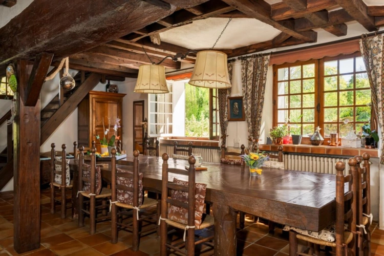 Photos 14 - Prestige - Ancien moulin restauré   280 m2   4 chambres   parc avec riv