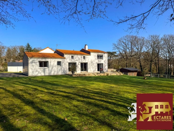 Photos 1 - Équestre - Maison Saint Sebastien Sur Loire 153 m2, 1,5 hectare en location