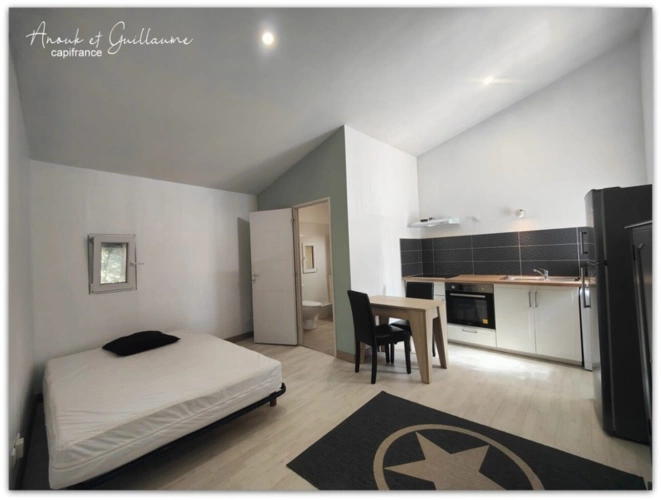 Photos 7 - Touristique - Exclusivité - Propriété comprenant maison d'habitation, 2 studios, 1 gîte, 1 love room avec piscine et garage - Roujan (34320)