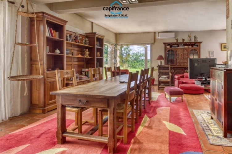 Photos 9 - Rurale - Dpt Lot et Garonne (47), à vendre FUMEL propriété en pierre P7 sur un terrain de 4ha de terrain