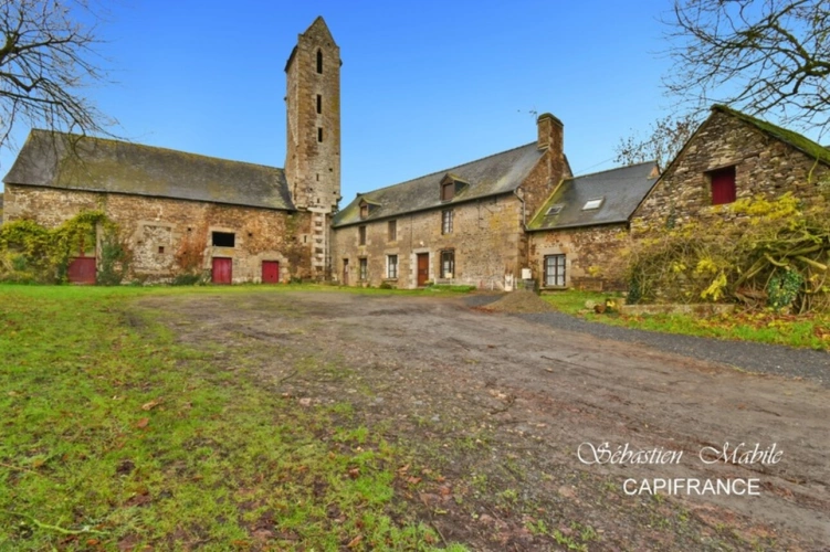 Photos 2 - Rurale - Propriete à vendre 10 pièces (35) LA BOUSSAC en Baie du Mont Saint Michel - 11 600 M² de terrain