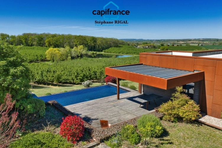 Photos 1 - Prestige - Propriete à vendre 6 pièces MONSEGUR (47) Maison de 170m2 environ sur 2500m2 de terrain