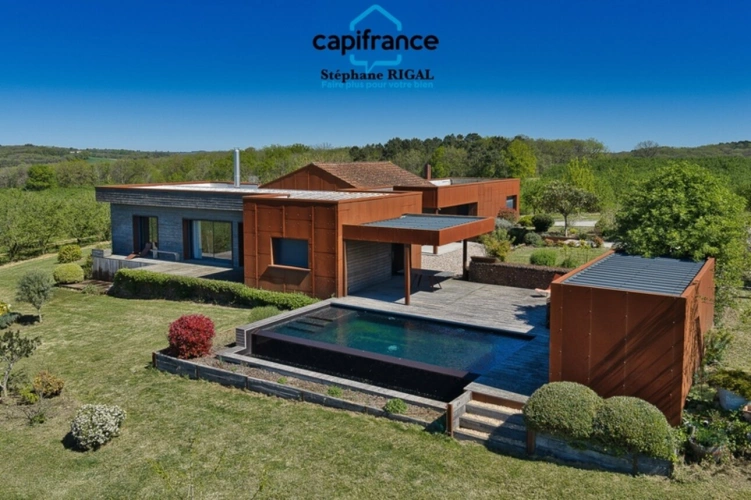 Photos 2 - Prestige - Propriete à vendre 6 pièces MONSEGUR (47) Maison de 170m2 environ sur 2500m2 de terrain