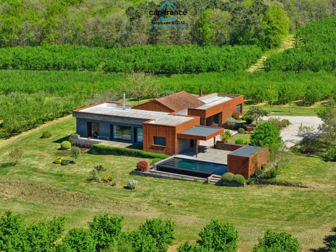 Photos 4 - Prestige - Propriete à vendre 6 pièces MONSEGUR (47) Maison de 170m2 environ sur 2500m2 de terrain