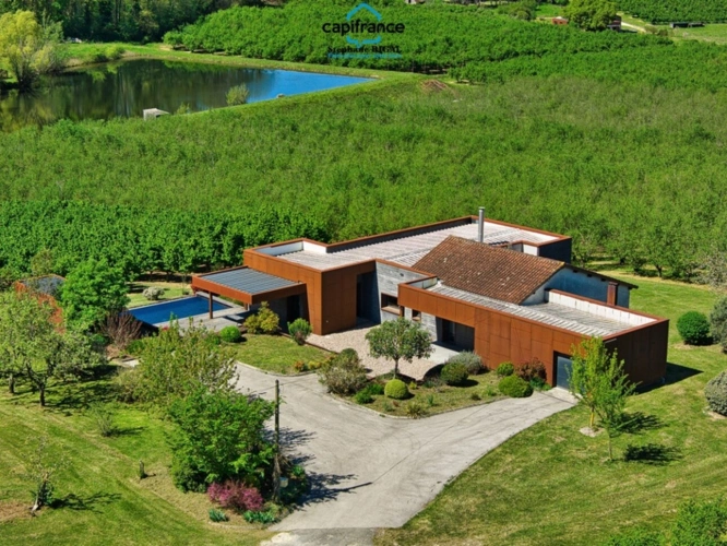 Photos 5 - Prestige - Propriete à vendre 6 pièces MONSEGUR (47) Maison de 170m2 environ sur 2500m2 de terrain