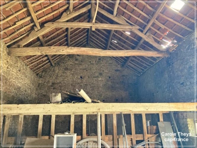 Photos 7 - Rurale - Dpt Creuse (23), a vendre Saint Vaury Corps de ferme à rénover - Terrain 6535 m2