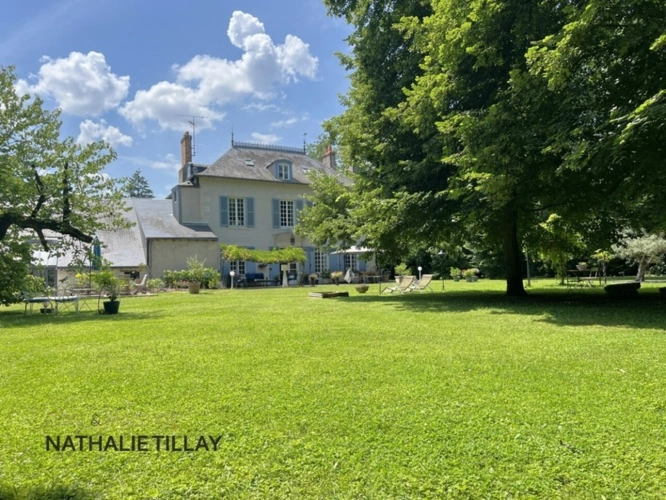 Photos 5 - Prestige - St jean le Blanc, proche Orleans, à vendre, maison de Maitre du XIX eme de 423 M² habitables,  490 AU SOL, avec piscine, parc arboré de 4655 m²