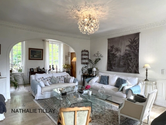 Photos 8 - Prestige - St jean le Blanc, proche Orleans, à vendre, maison de Maitre du XIX eme de 423 M² habitables,  490 AU SOL, avec piscine, parc arboré de 4655 m²