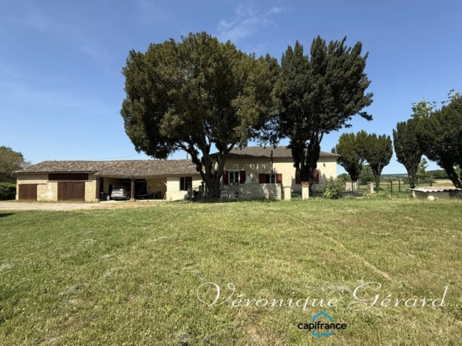 Photos 1 - Équestre - Ancien corps de ferme en pierre du XVIIIe siècle à LAUZUN