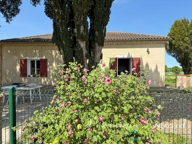 Photos 2 - Équestre - Ancien corps de ferme en pierre du XVIIIe siècle à LAUZUN