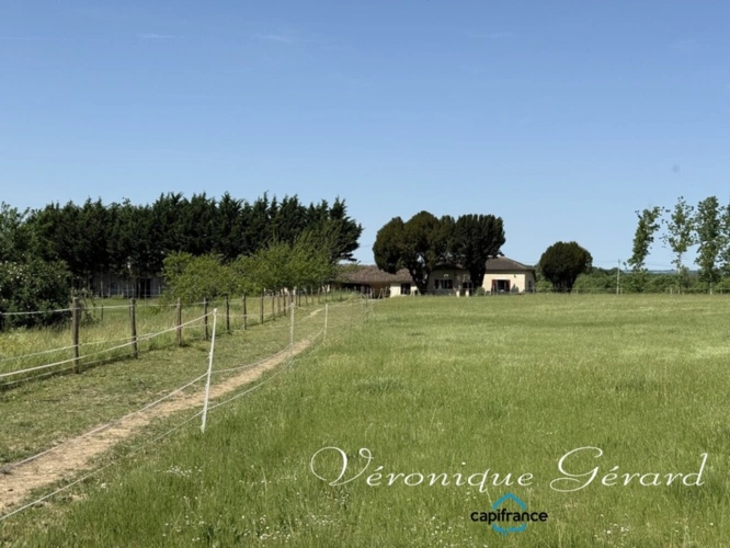 Photos 17 - Équestre - Ancien corps de ferme en pierre du XVIIIe siècle à LAUZUN