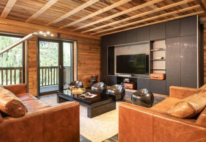 Photos 18 - Prestige - ENSEMBLE ALPIN ULTRA-PREMIUM de 3 400 m² à TIGNES (73) 5 Chalets haut de gamme , accès ski au pied, vue, piscine