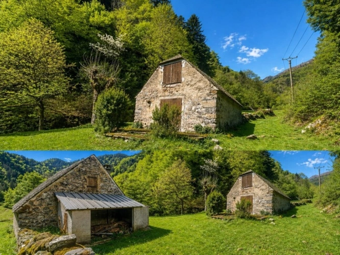 Photos 1 - Rurale - Magnifique Grange sur les hauteurs de Beyrèdes