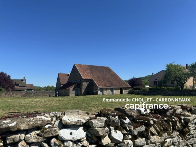 Photos 1 - Rurale - Grange avec grand jardin constructible proche de POUILLY EN AUXOIS (21)