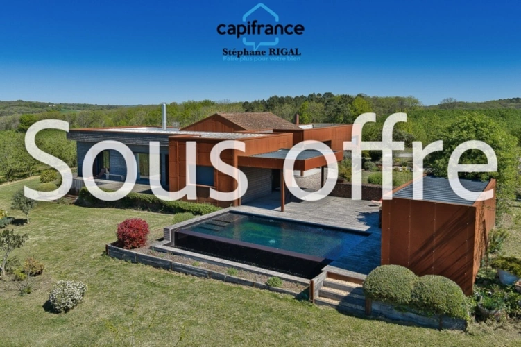 Photos 1 - Rurale - Propriete à vendre 6 pièces MONSEGUR (47) Maison de 170m2 environ sur 2500m2 de terrain
