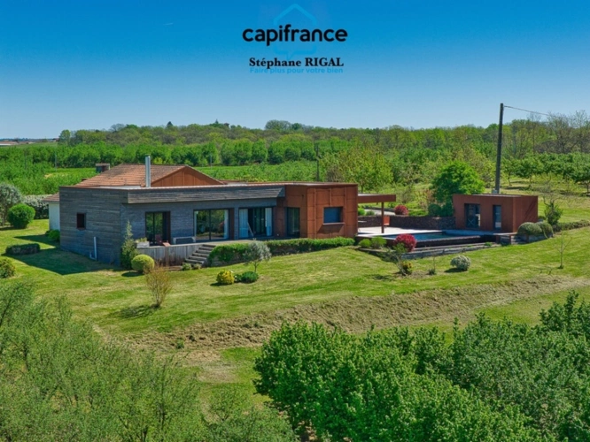 Photos 23 - Rurale - Propriete à vendre 6 pièces MONSEGUR (47) Maison de 170m2 environ sur 2500m2 de terrain