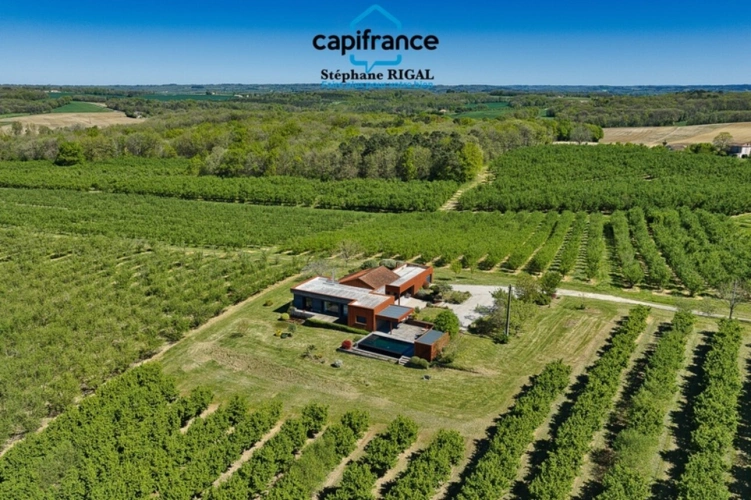 Photos 24 - Rurale - Propriete à vendre 6 pièces MONSEGUR (47) Maison de 170m2 environ sur 2500m2 de terrain