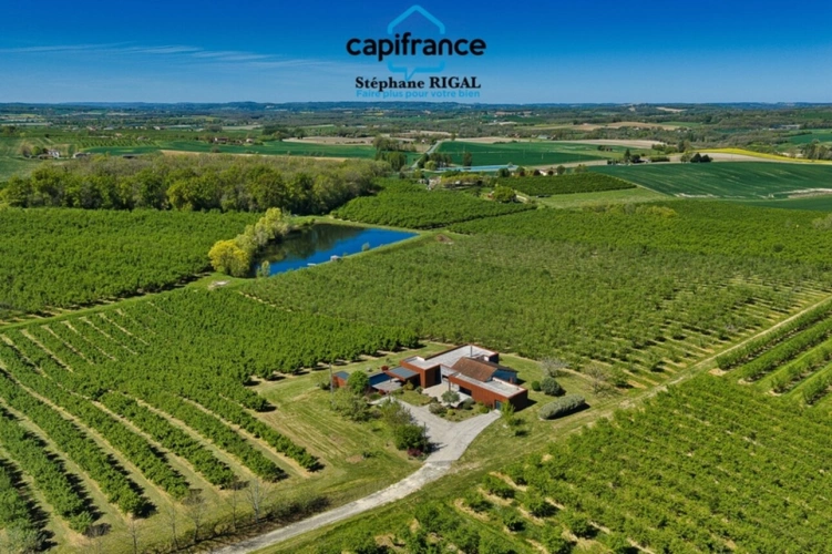 Photos 31 - Rurale - Propriete à vendre 6 pièces MONSEGUR (47) Maison de 170m2 environ sur 2500m2 de terrain