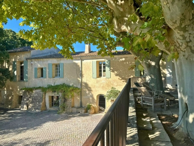 Photos 2 - Prestige - RARE : Offrez-vous une magnifique  Propriété ( mas de 10 pièces et 2.6 hectares de parc ) aux portes de SOMMIERES (30)