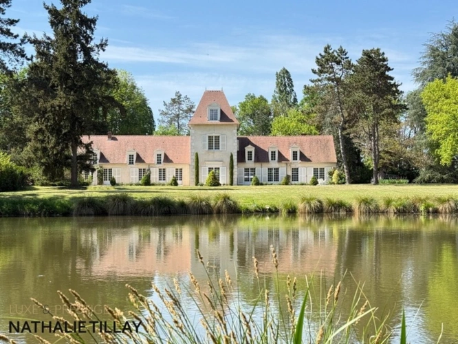 Photos 9 - Prestigious - Sologne Plateau, country estate for sale: 33-hectare park, swimming pool, tennis court, typical Solo