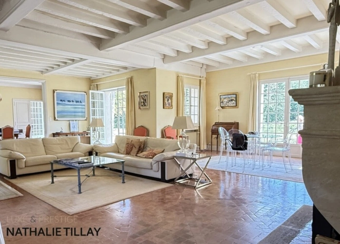 Photos 12 - Prestigious - Sologne Plateau, country estate for sale: 33-hectare park, swimming pool, tennis court, typical Solo
