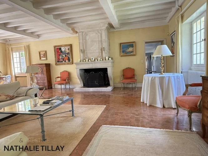 Photos 15 - Prestigious - Sologne Plateau, country estate for sale: 33-hectare park, swimming pool, tennis court, typical Solo