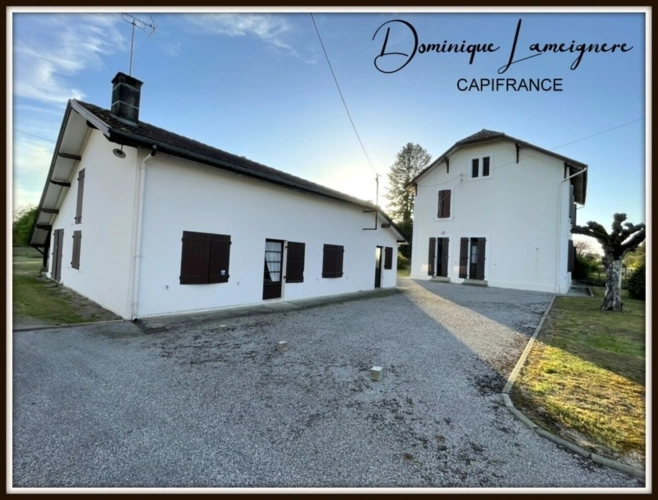 Photos 7 - Prestige - PROCHE DAX ( mi-chemin entre Dax et Mont de Marsan ) PROPRIETE de 2 MAISONS - GARAGE + 2 DEPENDANCES