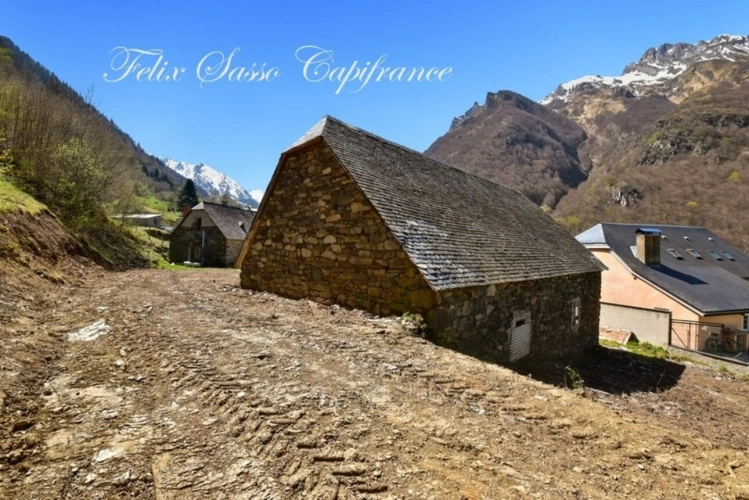 Photos 4 - Rurale - ESTAING (65), grange à rénover avec vue panoramique au coeur d'une vallée authentique