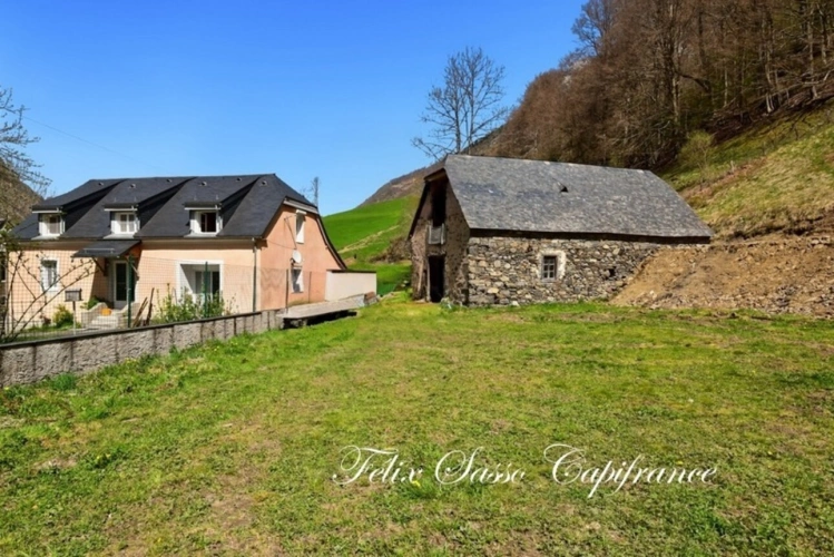 Photos 11 - Rurale - ESTAING (65), grange à rénover avec vue panoramique au coeur d'une vallée authentique