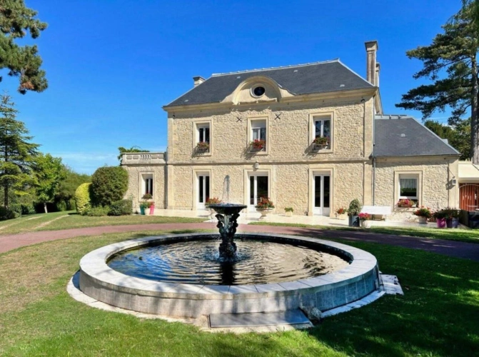 Photos 2 - Prestige - Élégance intemporelle et Vue Mer : Majestueuse Maison de Maître à Sallenelles