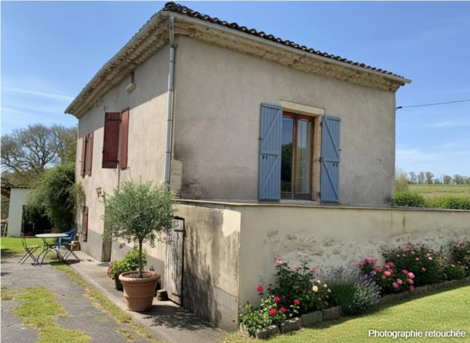 Photos 3 - Rurale - Maison de Campagne, à finir de rénover - environnement paisible