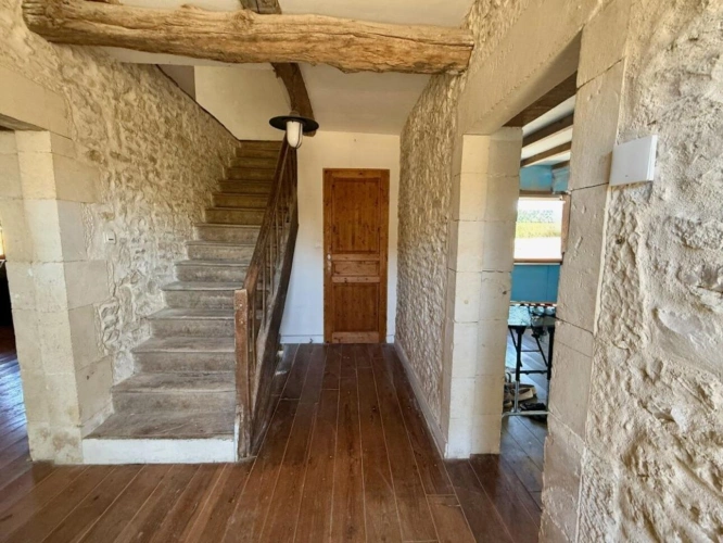 Photos 3 - Prestige - Magnifique propriété de caractère en pierre avec granges, piscine et terrain