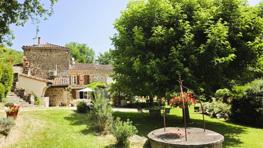 Photos 1 - Touristique - Ancien moulin à eau XVIIe,oasis de charme dans campagne cordaise