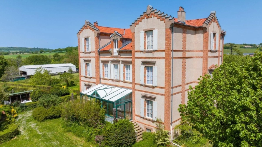 Photos 1 - Prestige - Élégante Manoir de 612 m² sur 5 hectares de terrain - Proche Cordes-sur-Ciel, 30 min d'Albi