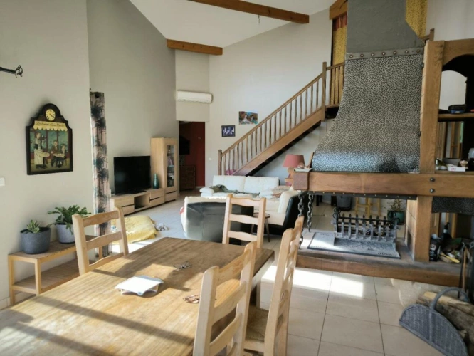 Photos 7 - Rurale - Jolie maison d'architecte face aux Pyrénées . 12910 M2